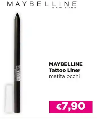 Acqua & Sapone MAYBELLINE Tattoo Liner matita occhi offerta