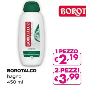 Acqua & Sapone BOROTALCO bagno 450 ml offerta