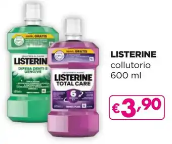 Acqua & Sapone LISTERINE collutorio 600 ml offerta