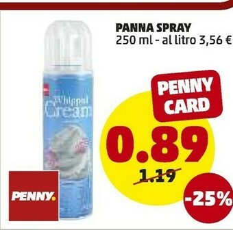 PENNY Panna Spray offerta