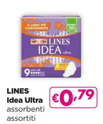 Acqua & Sapone LINES Idea Ultra assorbenti assortiti offerta
