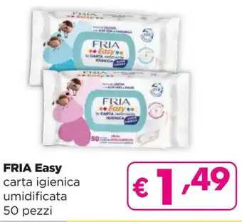 Acqua & Sapone FRIA Easy carta igienica umidificata 50 pezzi offerta