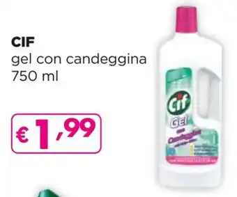 Acqua & Sapone CIF gel con candeggina 750 ml offerta