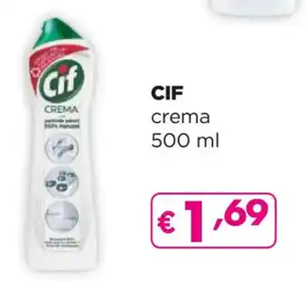 Acqua & Sapone CIF crema 500 ml offerta
