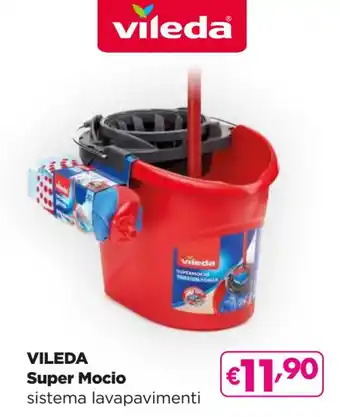 Acqua & Sapone VILEDA Super Mocio sistema lavapavimenti offerta