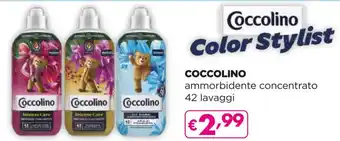 Acqua & Sapone COCCOLINO ammorbidente concentrato 42 lavaggi offerta