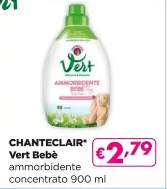 Acqua & Sapone CHANTECLAIR Vert Bebè ammorbidente concentrato 900 ml offerta