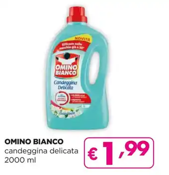 Acqua & Sapone OMINO BIANCO candeggina delicata 2000 ml offerta