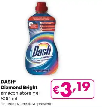 Acqua & Sapone DASH Diamond Bright smacchiatore gel 800 ml offerta