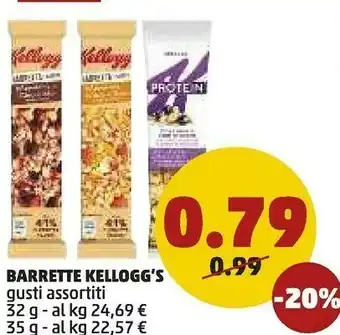 PENNY Kellogg's Barrette offerta