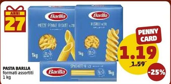 PENNY Barilla Pasta Di Semola 1 Kg offerta