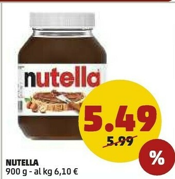 PENNY Ferrero Nutella 900 G(ml) offerta