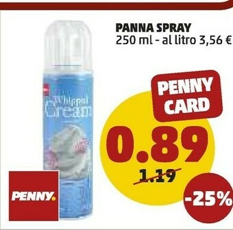 PENNY Panna Spray offerta