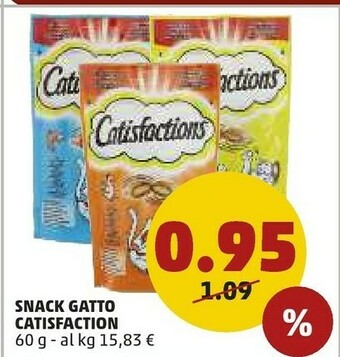 PENNY Catisfaction Snack Gatto offerta