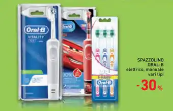 Spazio Conad -30% Oral-B Spazzolino offerta