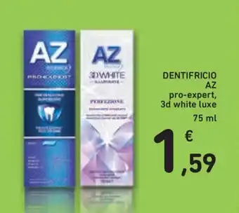 Spazio Conad AZ Dentifricio 75ml offerta