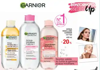 Spazio Conad -20% Garnier Acqua Micellare 400ml offerta