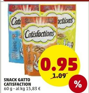 PENNY Catisfaction Snack Gatto offerta