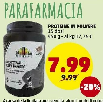 Proteine In Polvere