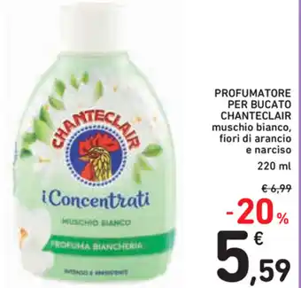 Spazio Conad Chanteclair Profumatore per Bucato 220ml offerta