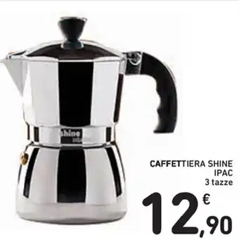 Ipac Caffettiera Shine 3 tazze