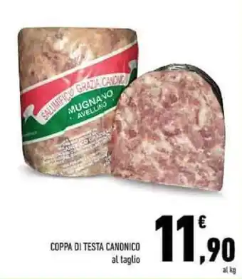 COPPA DI TESTA CANONICO