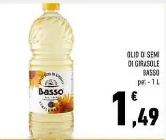 Conad Superstore OLIO DI SEMI DI GIRASOLE BASSO pet - 1L offerta