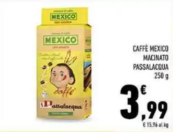 Conad Superstore CAFFÈ MEXICO MACINATO PASSALACQUA 250 g offerta