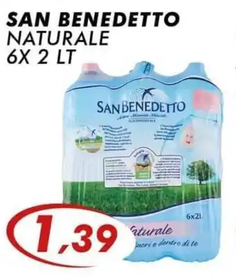 SAN BENEDETTO NATURALE 6X 2 LT