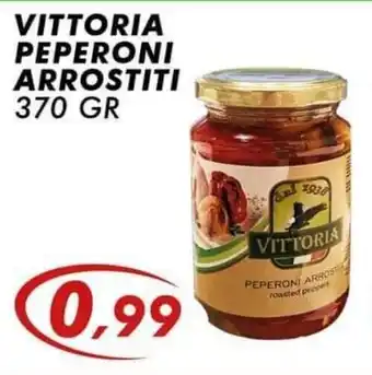 Dolce Sosta Supermercati VITTORIA PEPERONI ARROSTITI 370 GR offerta
