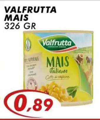 Dolce Sosta Supermercati VALFRUTTA MAIS 326 GR offerta