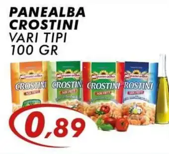 PANEALBA CROSTINI VARI TIPI 100 GR