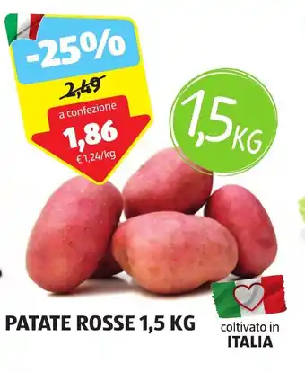 ALDI PATATE ROSSE 1,5 KG offerta