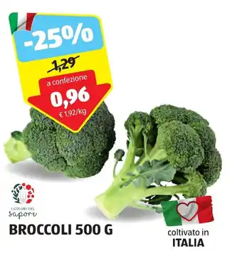 ALDI BROCCOLI 500 G offerta