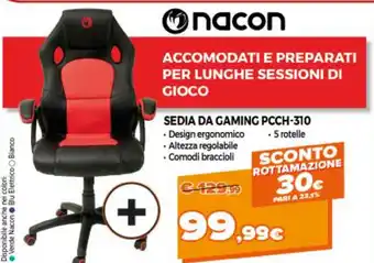 Nacon Sedia Da Gaming PCCH-310
