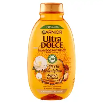 Ipercoop Shampoo, balsamo o trattamenti ultra dolce garnier offerta
