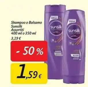 Carrefour Market Sunsilk Shampoo offerta