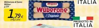 Carrefour Market Wuber Wurstel offerta