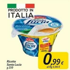 Santa lucia Ricotta