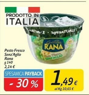 Carrefour Market Rana Pesto offerta