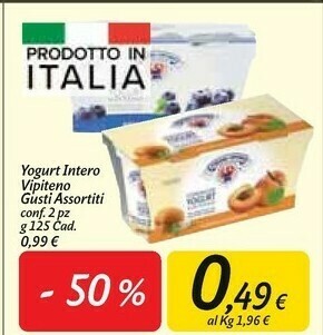Carrefour Market Vipiteno Yogurt offerta