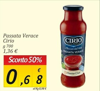 Carrefour Market Cirio Passata di pomodoro offerta