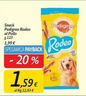 Carrefour Market Pedigree Cibo per cani offerta