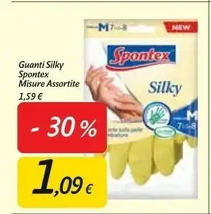 Silky Guanti in lattice