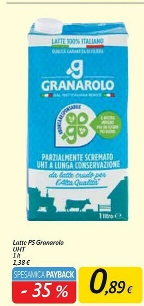 Carrefour Market Granarolo Latte offerta