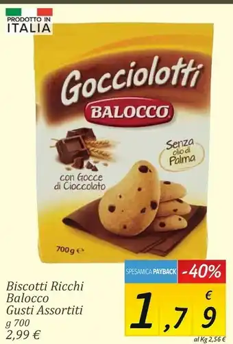 Carrefour Market Balocco Biscotti offerta