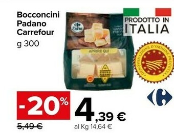 Carrefour Market Bocconcini Padano offerta