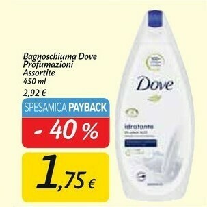 Carrefour Market Dove Bagnoschiuma offerta