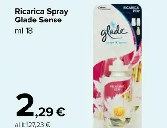 Carrefour Market Glade Ricarica Spray Sense offerta