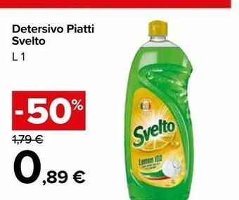 Carrefour Market Svelto Detersivo Piatti offerta